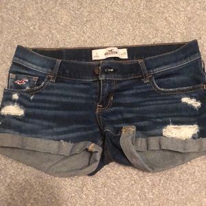 Hollister Medium Wash Jean Shorts